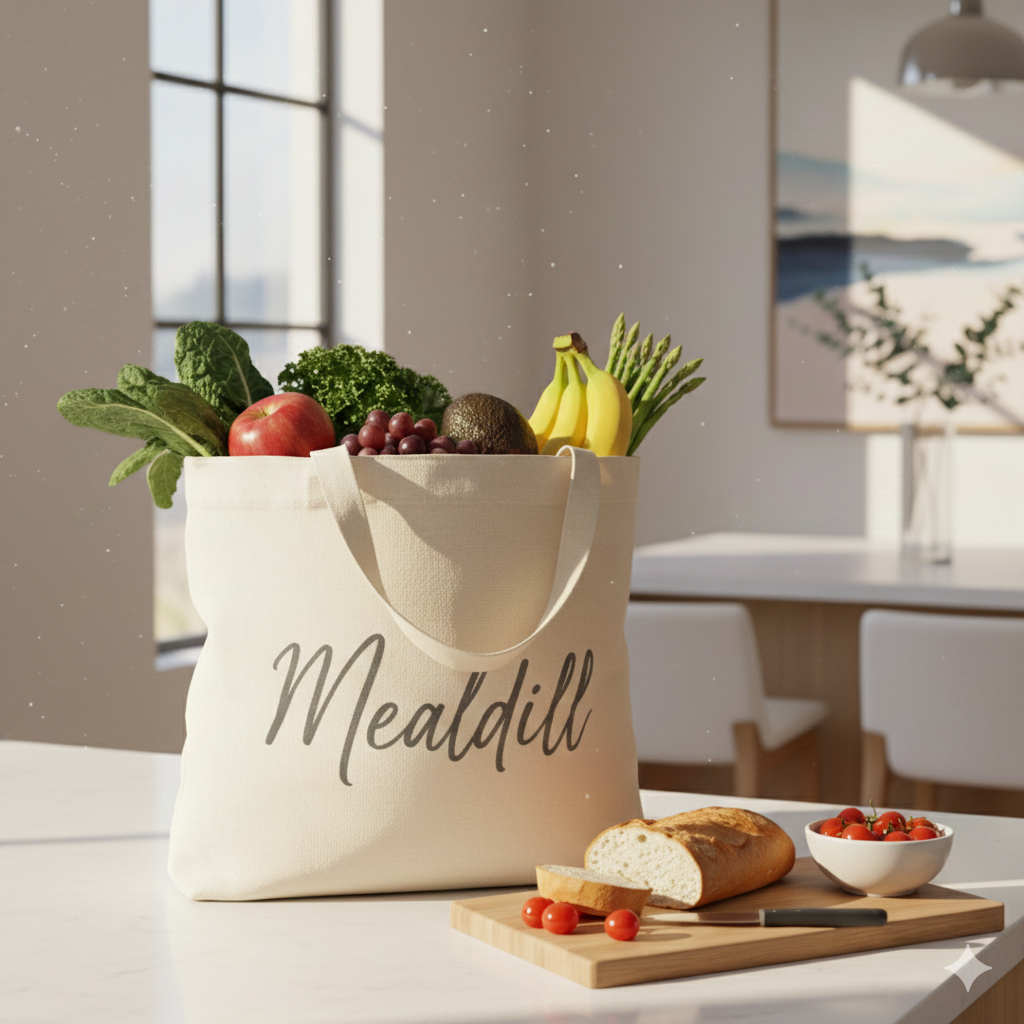 Meal Dill recipe and meal planning app interface